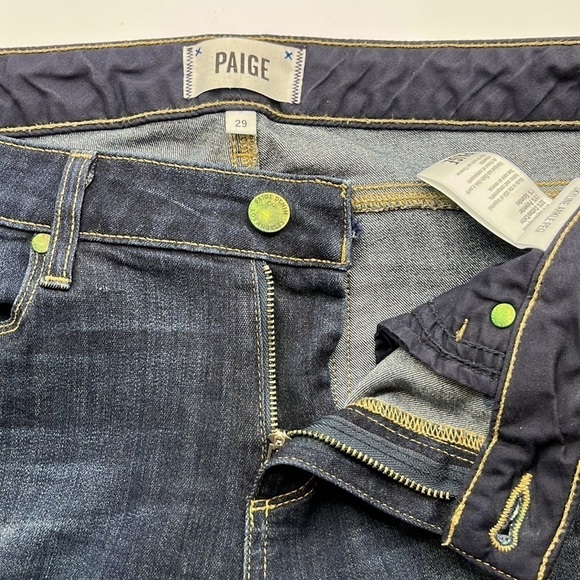 Paige Skyline Ankle Straight Leg Mid Rise Peg Size 29 - Picture 16 of 16